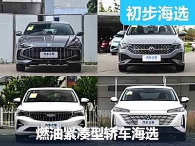 百姓之选 需兼左顾右 四款紧凑型车海选