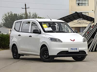 带电“神车”再现 实拍五菱宏光纯电版