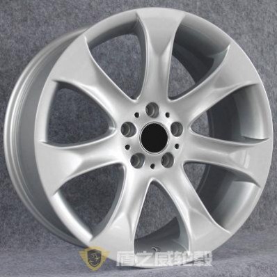 适用BMW宝马X5 X6配前后车轮铝合金改装轮毂轮圈胎铃20寸厂家批发