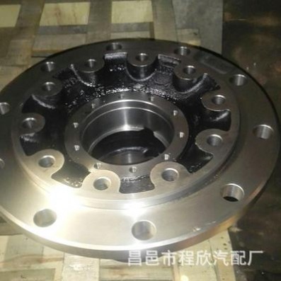 厂家 定制重汽碟刹前轮毂 重型汽车配件 昌邑机械专业生产