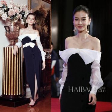 2018秋季新款泰国潮牌baby同款一字领衬衫宴会晚礼服连衣裙6980 2018秋季新款泰国潮牌baby同款一字领衬衫宴会晚礼服连衣裙6980