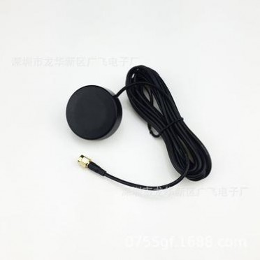 BD北斗GPS天线双模天线室外防盗防水机柜天线有源陶瓷高增益天线